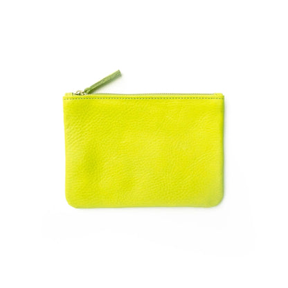 Primecut Leather Zipper Pouch