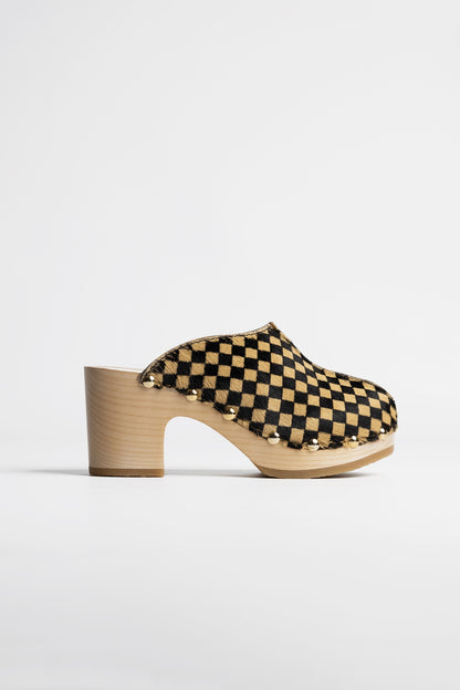 Sabot YouYou Yanaki Clogs - Checker