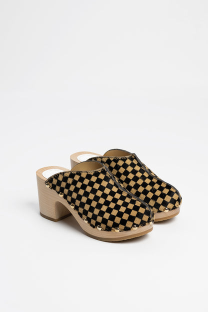 Sabot YouYou Yanaki Clogs - Checker