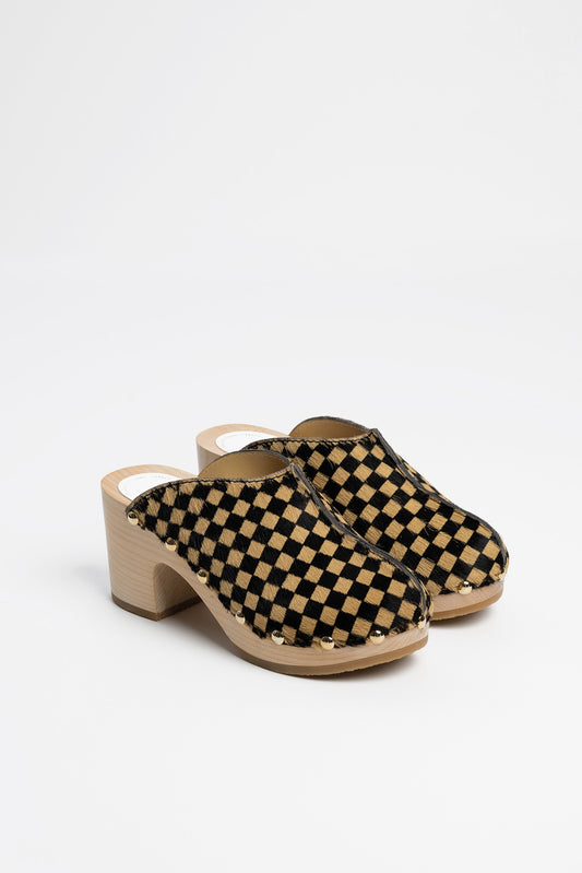 Sabot YouYou Yanaki Clogs - Checker