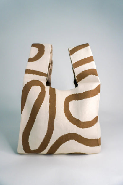 A Bag Concept - Meander Beige Handbag