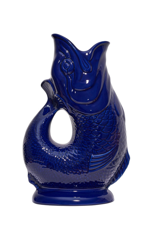 The Original Gluggle Jug Factory - Cobalt Blue Gluggle Jug