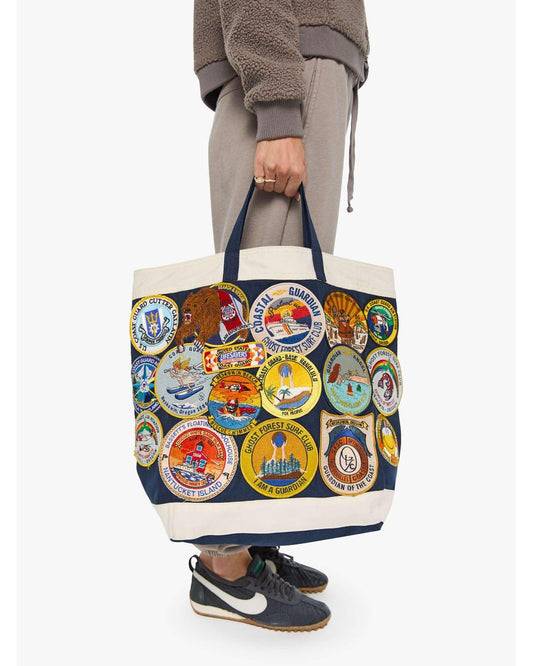 Ghost Forest Surf Club - Vintage Patches Tote