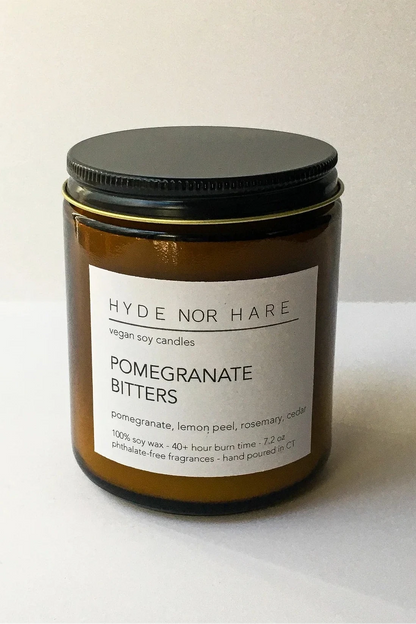 Hyde Nor Hare Candle - Pomegranite Bitters