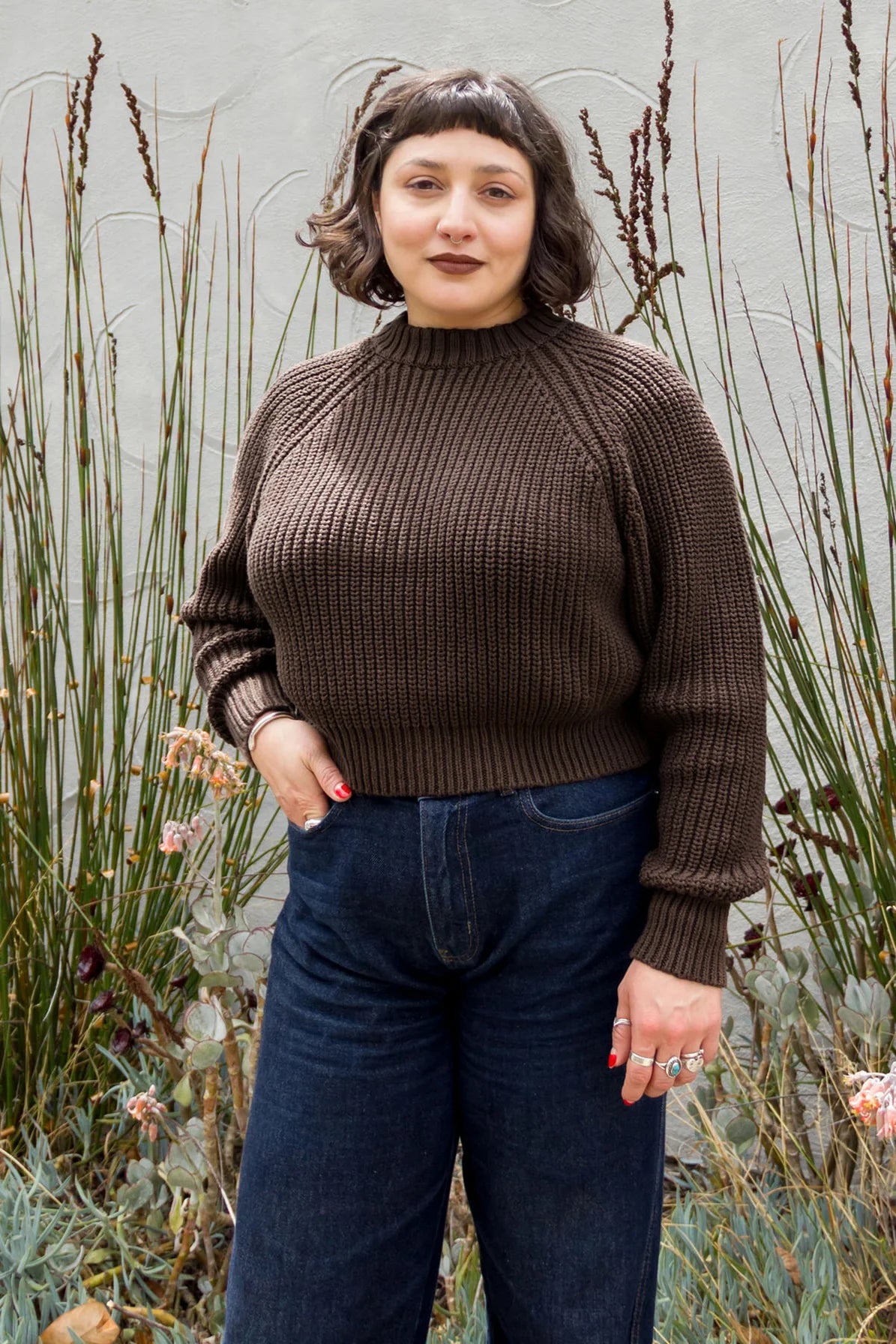 Curator Sonnie Sweater in Chocolate