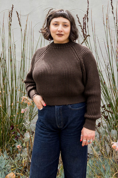 Curator Sonnie Sweater in Chocolate