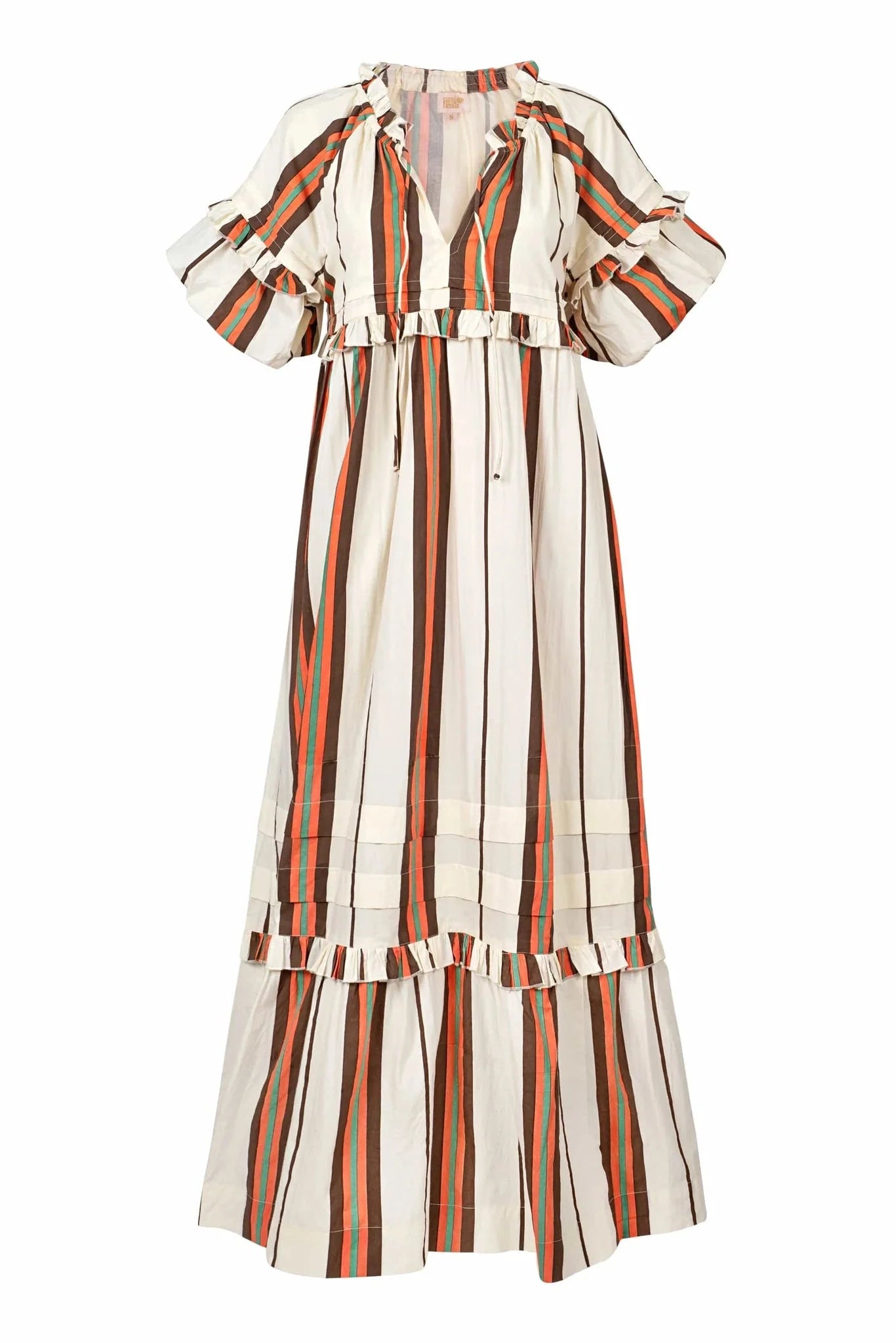 Sunshine Tienda - Vintage Stripe Charlotte Dress