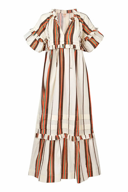 Sunshine Tienda - Vintage Stripe Charlotte Dress
