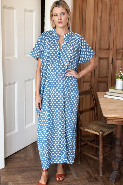 Emerson Fry Caftan - Cleo Azure Organic