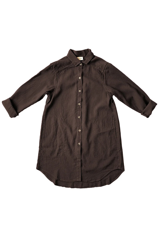 Curator Work Shirt in Chocolate