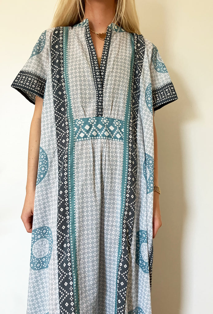 Emerson Fry Emerson Caftan- Cerulean Organic