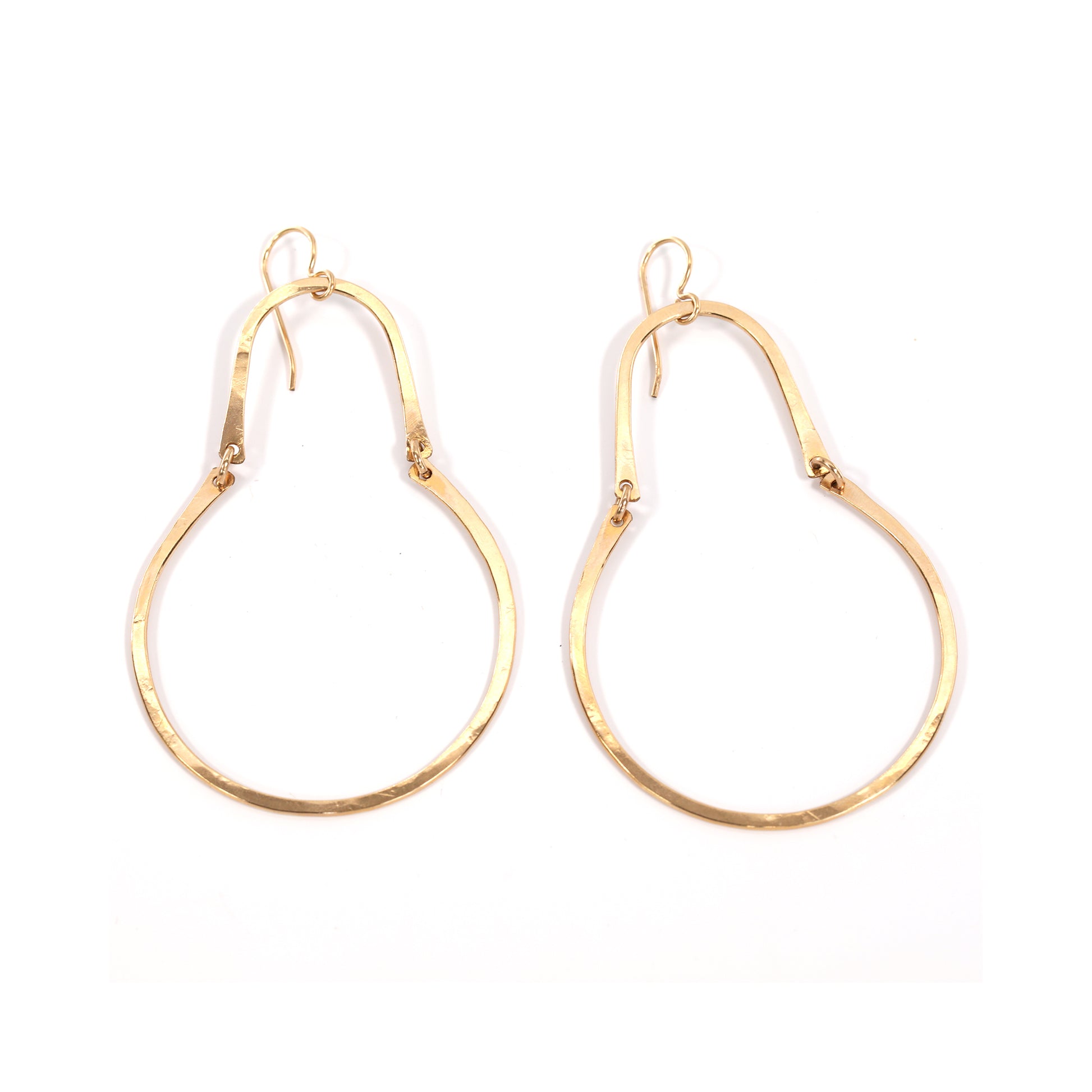 Gold Gourd Earrings