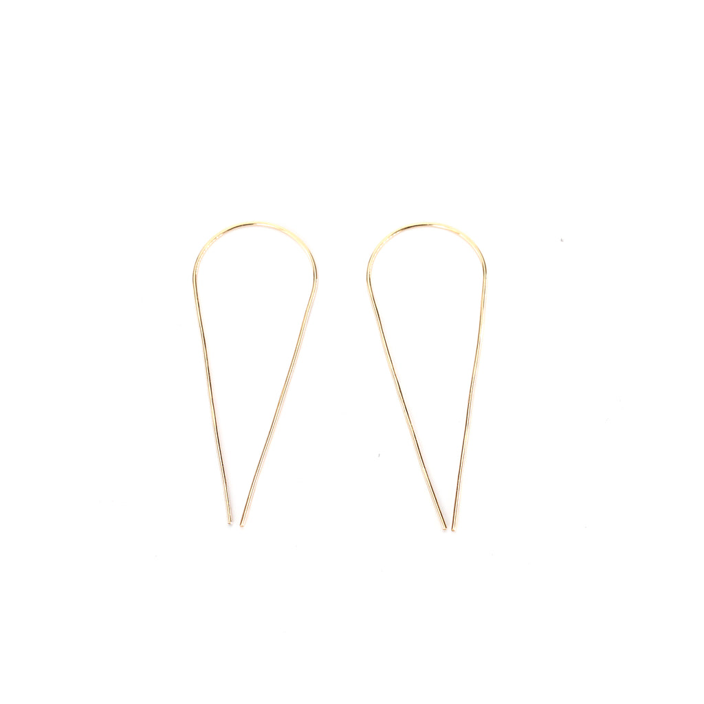 Teardrop Slider Earrings